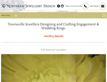 Tablet Screenshot of northernjewellerydesign.com.au